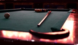 pool table setup in moline content