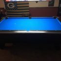 7ft Valley pool table with Accessories and Light